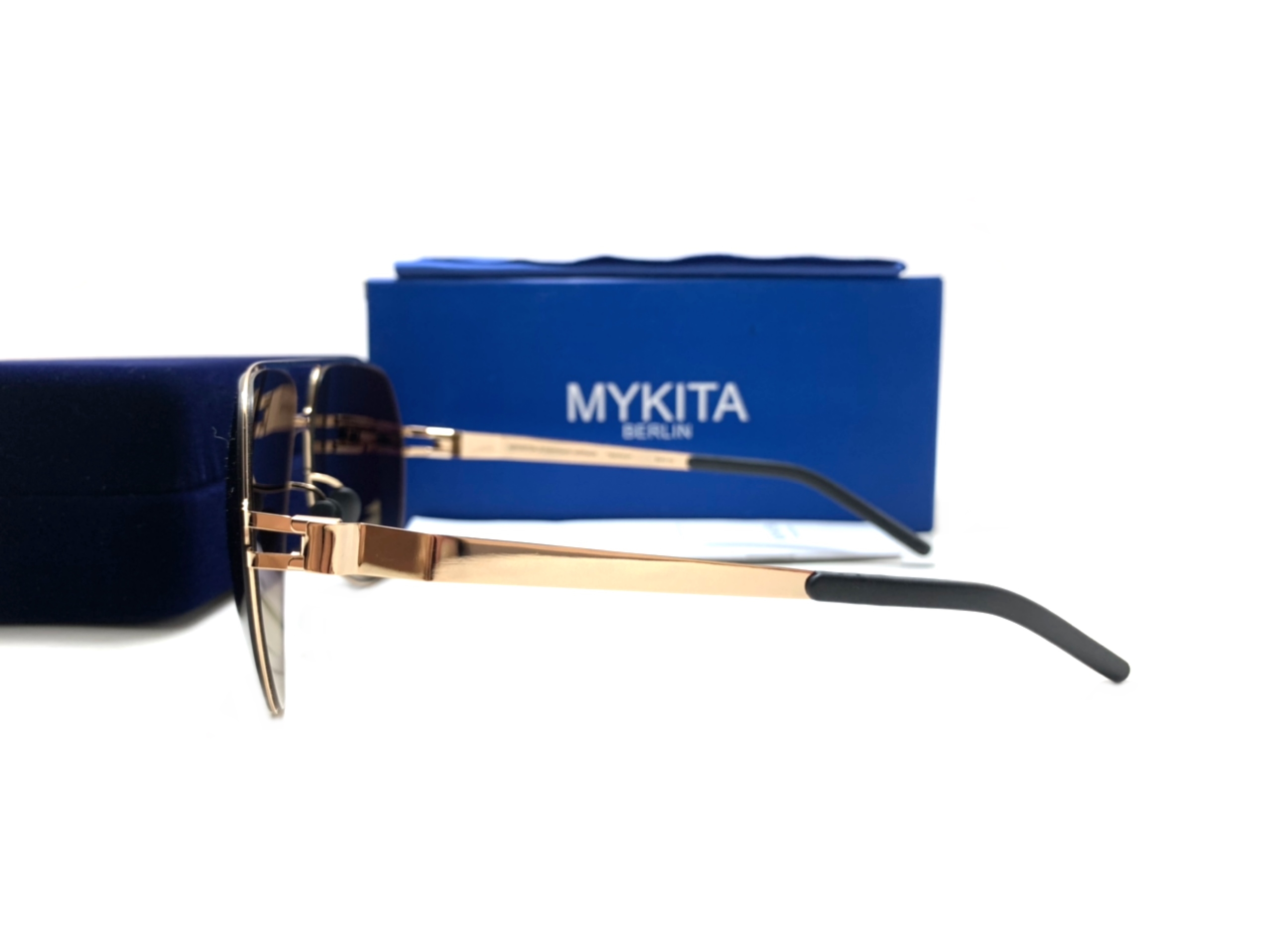 แว่นกันแดด MYKITA BEPPO COL.007 Black 59-15 140 <ชาเฟด>