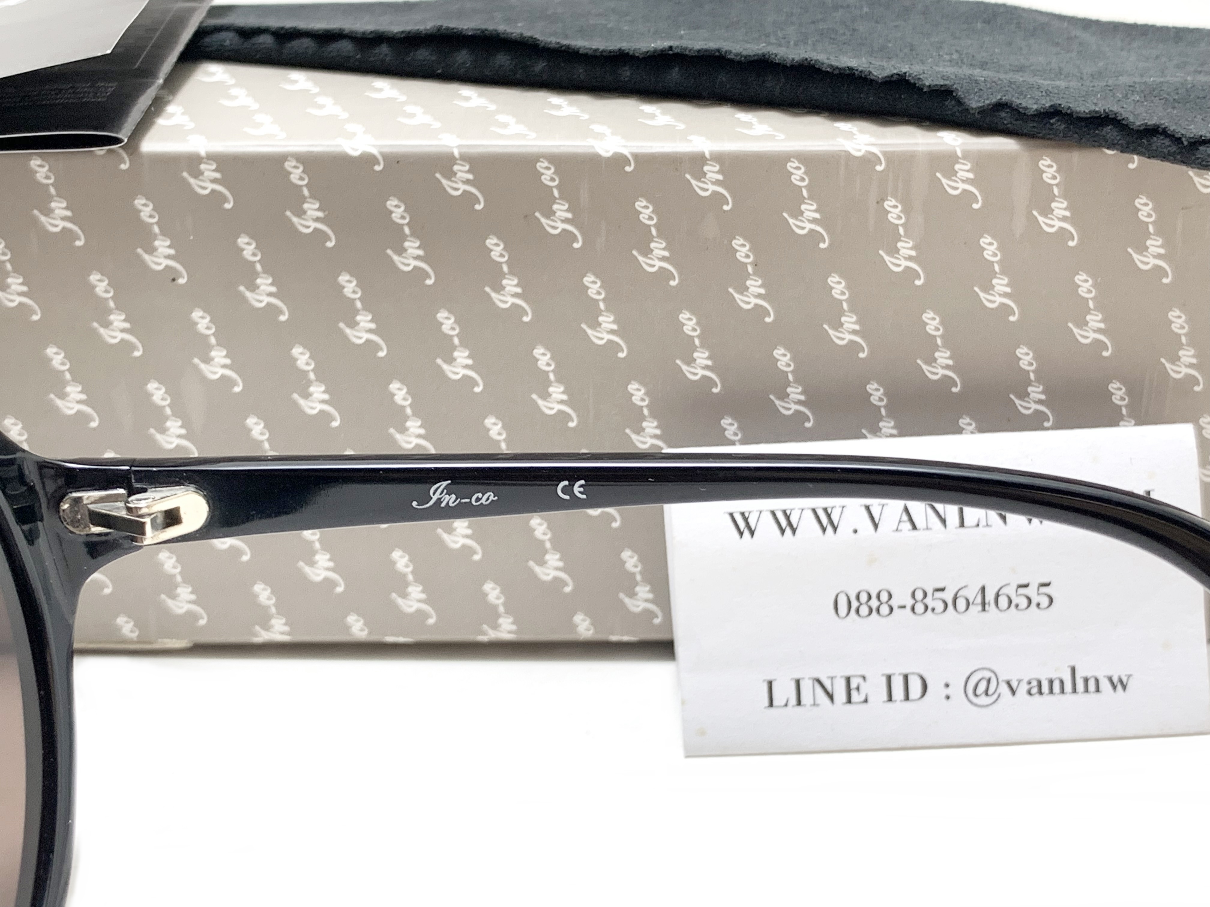 แว่นกันแดด FN-CO 8208033 AC-CR39 56-16 125 CAT2 <ดำ>