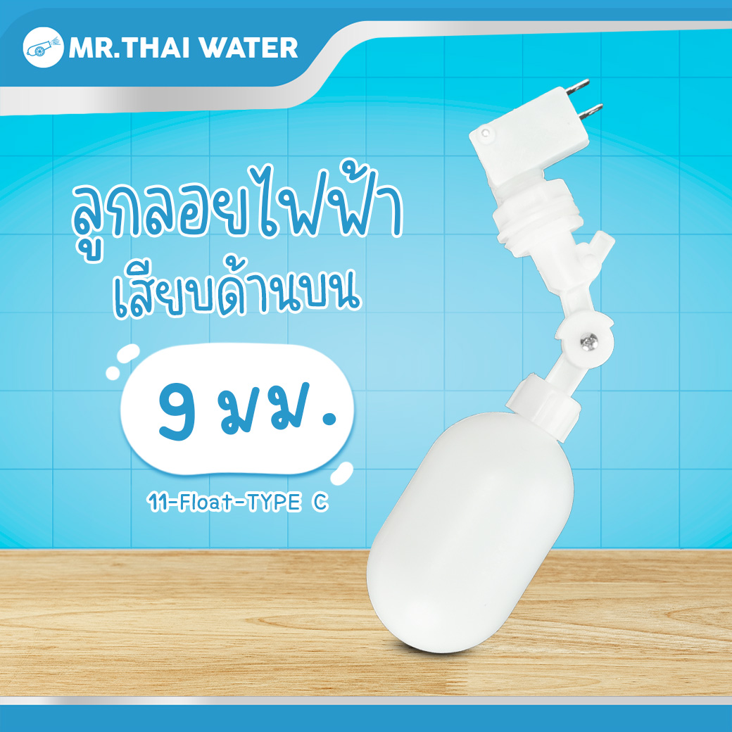 11-Float-TYPE C ลูกลอยอิเล็คทรอนิคส์ แบบเสียบปลั๊ก TYPE C