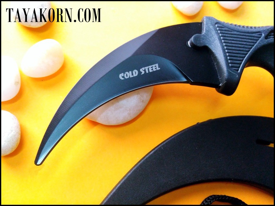 มีดซ้อมคารัมบิตพายุทะเลทราย Desert Storm Karambit Trainer Knife
