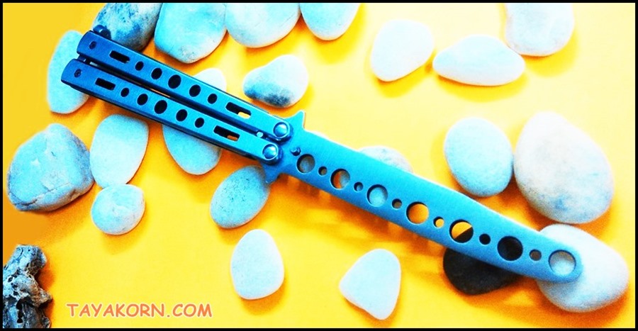 มีดซ้อมควงซิวเว่อร์ไทม์ SilverTime Balisong Trainer Knfie