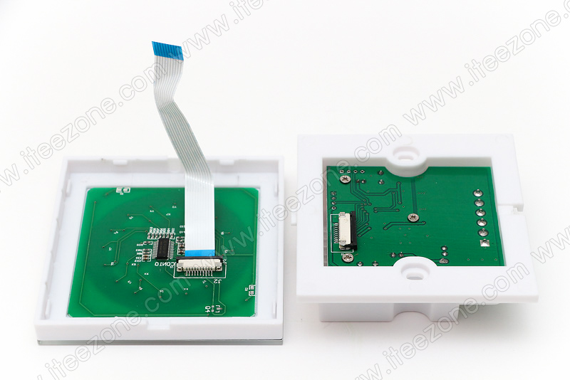 RGB controller 12A แบบ Glass Panel หน้าปัดสีขาว มีเสียงตอนสัมผัสควบคุม