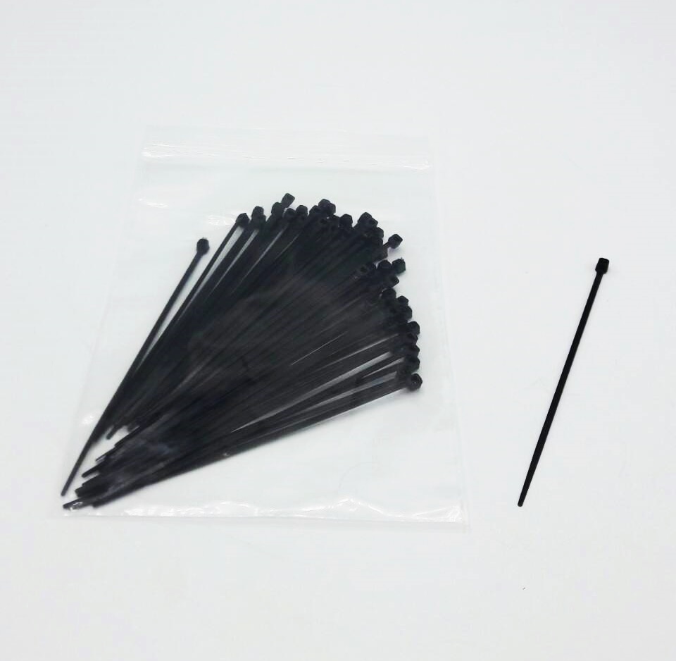 เคเบิ้ลไทด์ สายยาว 10 ซม.(สีดำ) x 50 เส้น