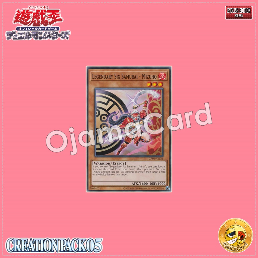 CR05-AE136 : Legendary Six Samurai - Mizuho / True Six Warmen - Mizuho (Common)