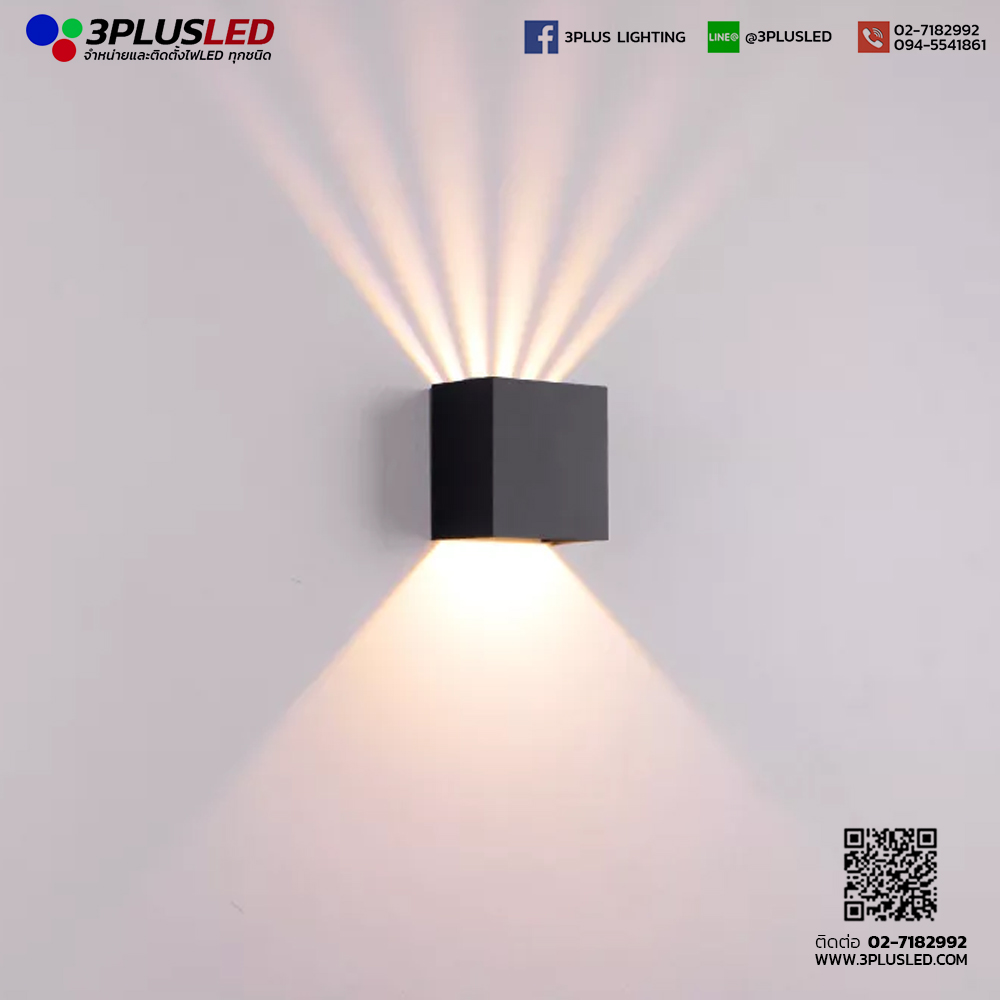 โคมไฟติดผนัง โคมไฟโรงแรม LED Wall Light รุ่น Outdoor-10