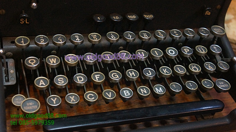 เครื่องพิมพ์ดีด Torpedo Typewriter ปี1949 รหัส19663tp