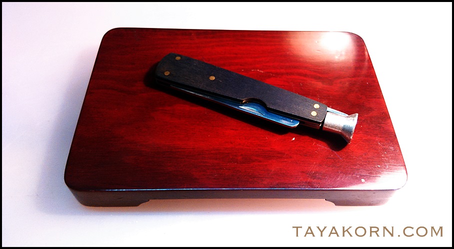 ที่เขี่ยไปป์ Classic Wood Pipe Tool 3 in 1