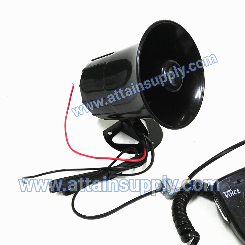 ไซเรน 6เสียง*พร้อมไมค์/12V-50W