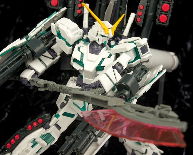 Hyper Beam Javelin RX-0 Full Armor Unicorn Gundam