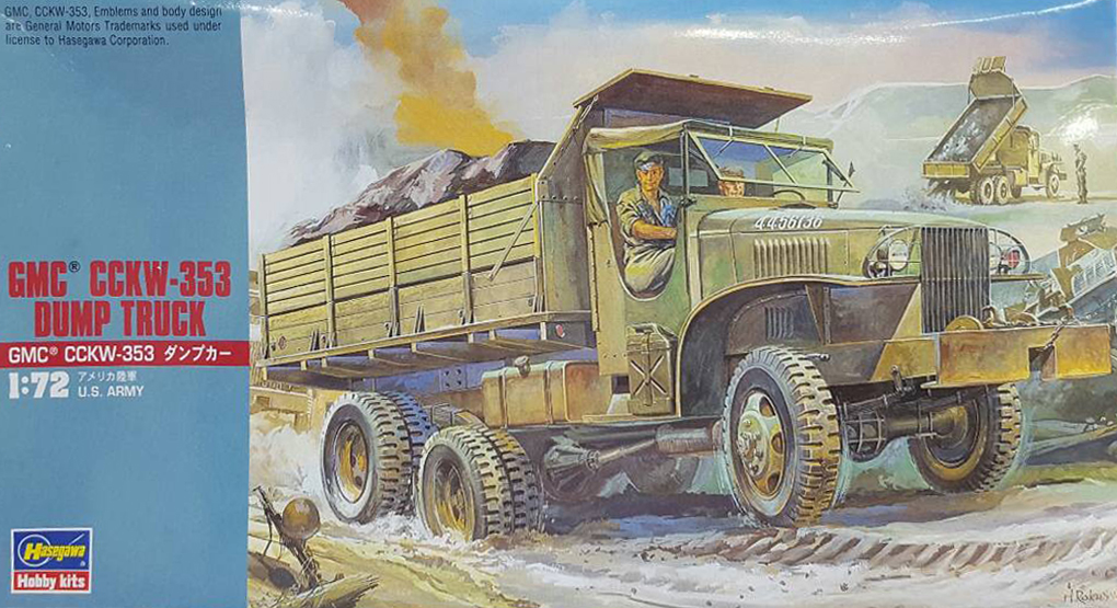 1/72 GMC CCKW-353 Dump Truck [Hasegawa]
