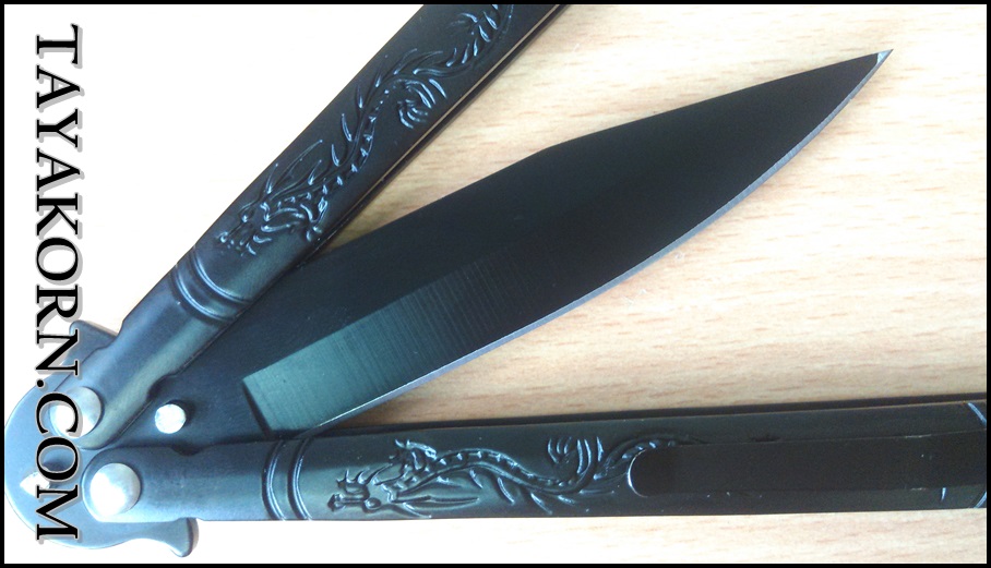 มีดบาลีซอง Black Dragon Balisong TKBS14NV