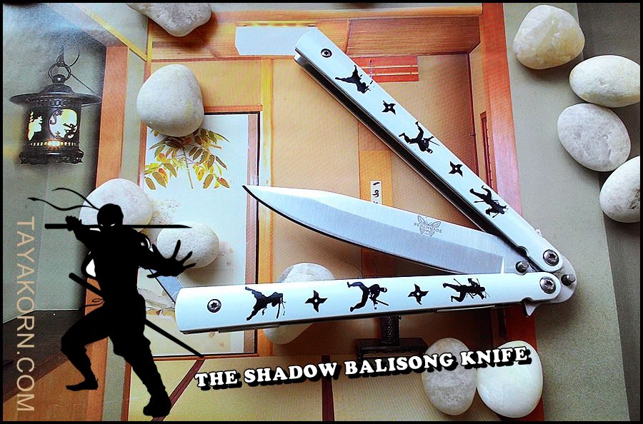 มีดควงเดอะชาโดว์ THE SHADOW BALISONG KNIFE TKBS-SD1