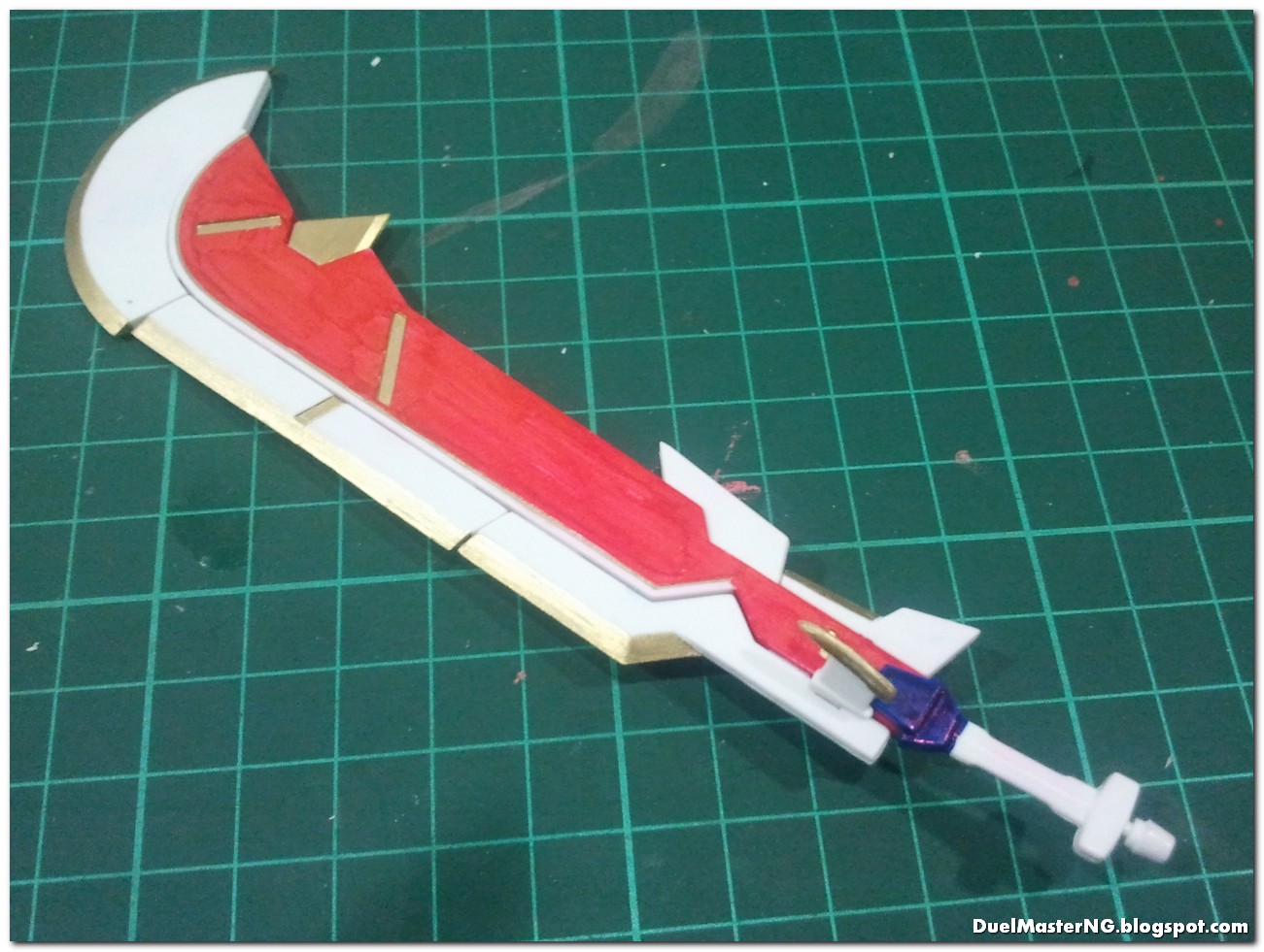 ดาบเสริม MG Shenlong ทำสีแล้ว