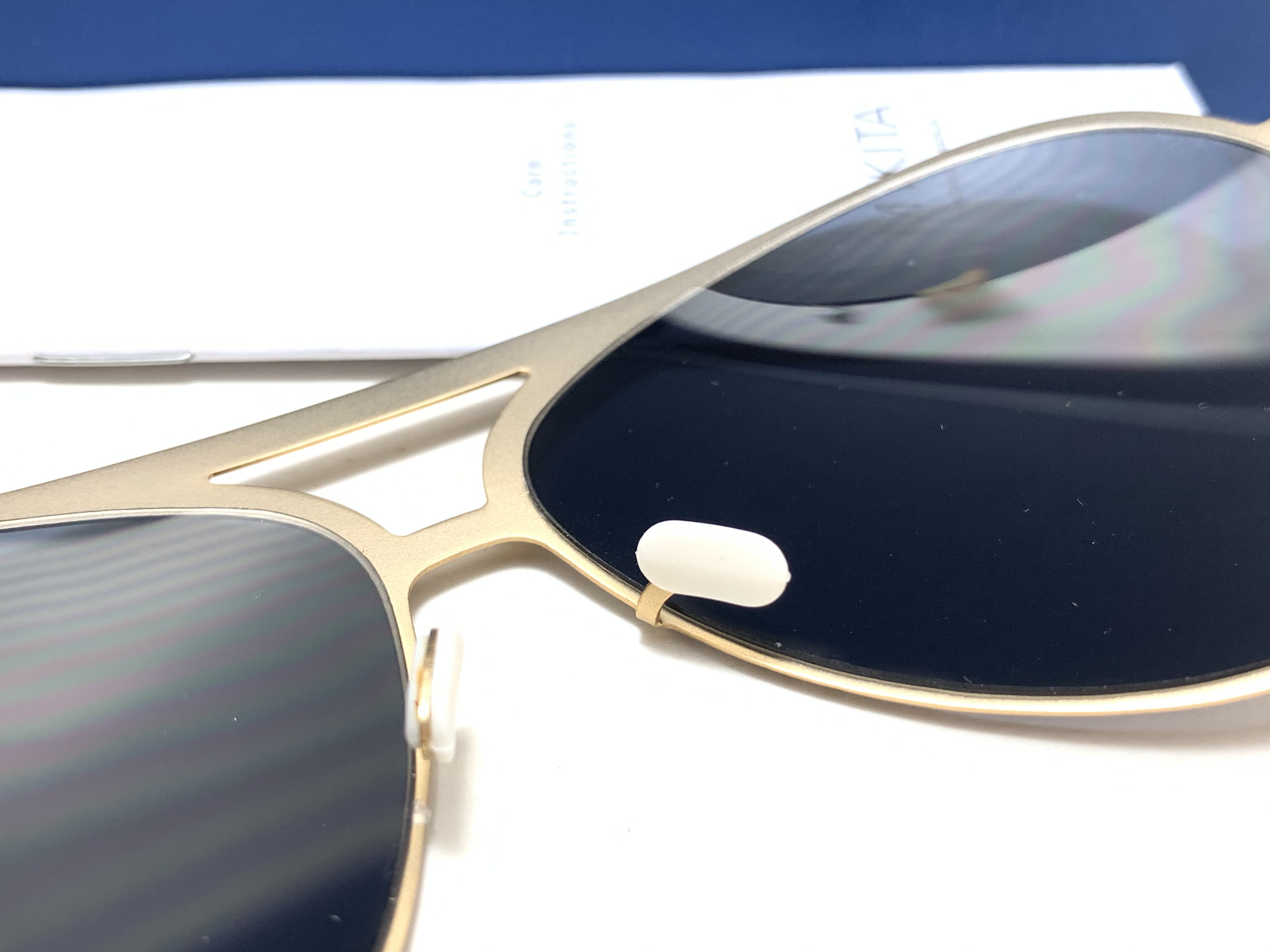 แว่นกันแดด MYKITA SEPP GOLD COL.015 63-12 140 <ปรอททอง>