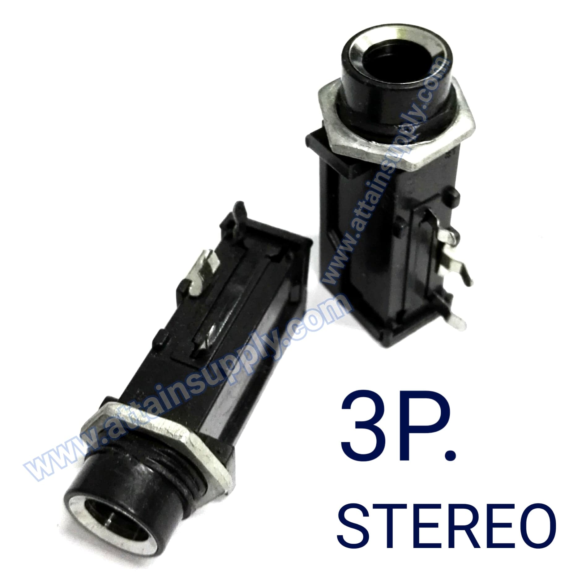 J.MIC STEREOแบบติดแท่น/3P.-BLACK