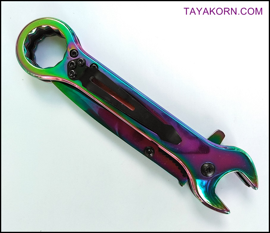 มีดพับอเนกประสงค์ ประแจสายรุ้ง 3 in 1 TKCS-Z1