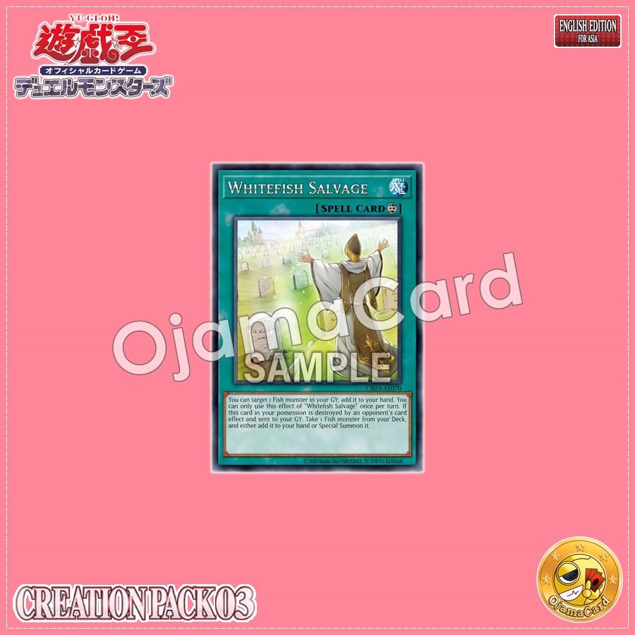 CR03-AE070 : Whitefish Salvage / White Salvage (Rare)