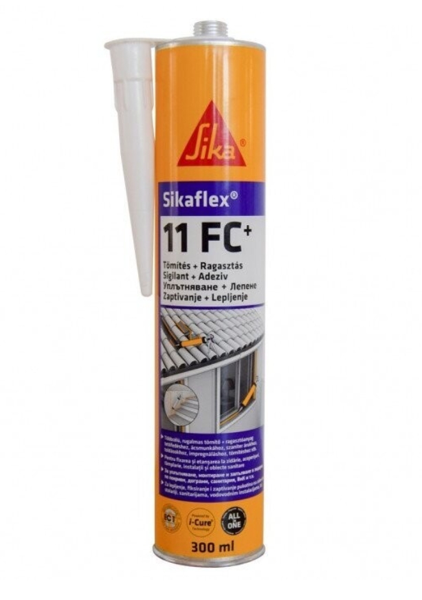 Sika flex ®-11 FC+ กาวยาแนวรอยต่อและยึดติด ประเภทโพลียูรีเทน ( สีขาว / สีเทา ) (300ml.)