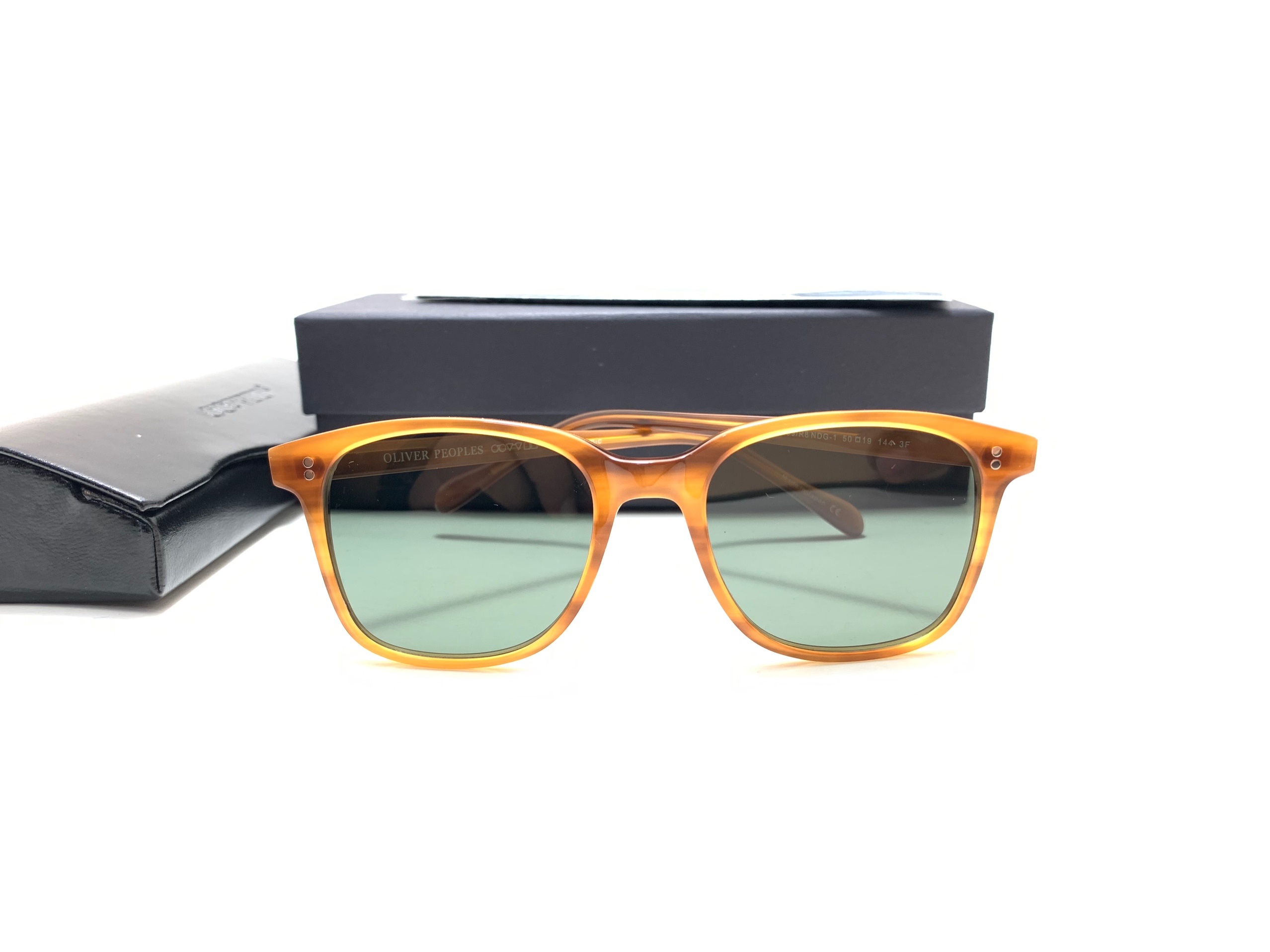 แว่นกันแดด Oliver Peoples NDG-1 OV5031S 1159/R8 3F ขนาด 50-19 144 mm. สีน้ำตาลคาราเมล <โพลาไรซ์>