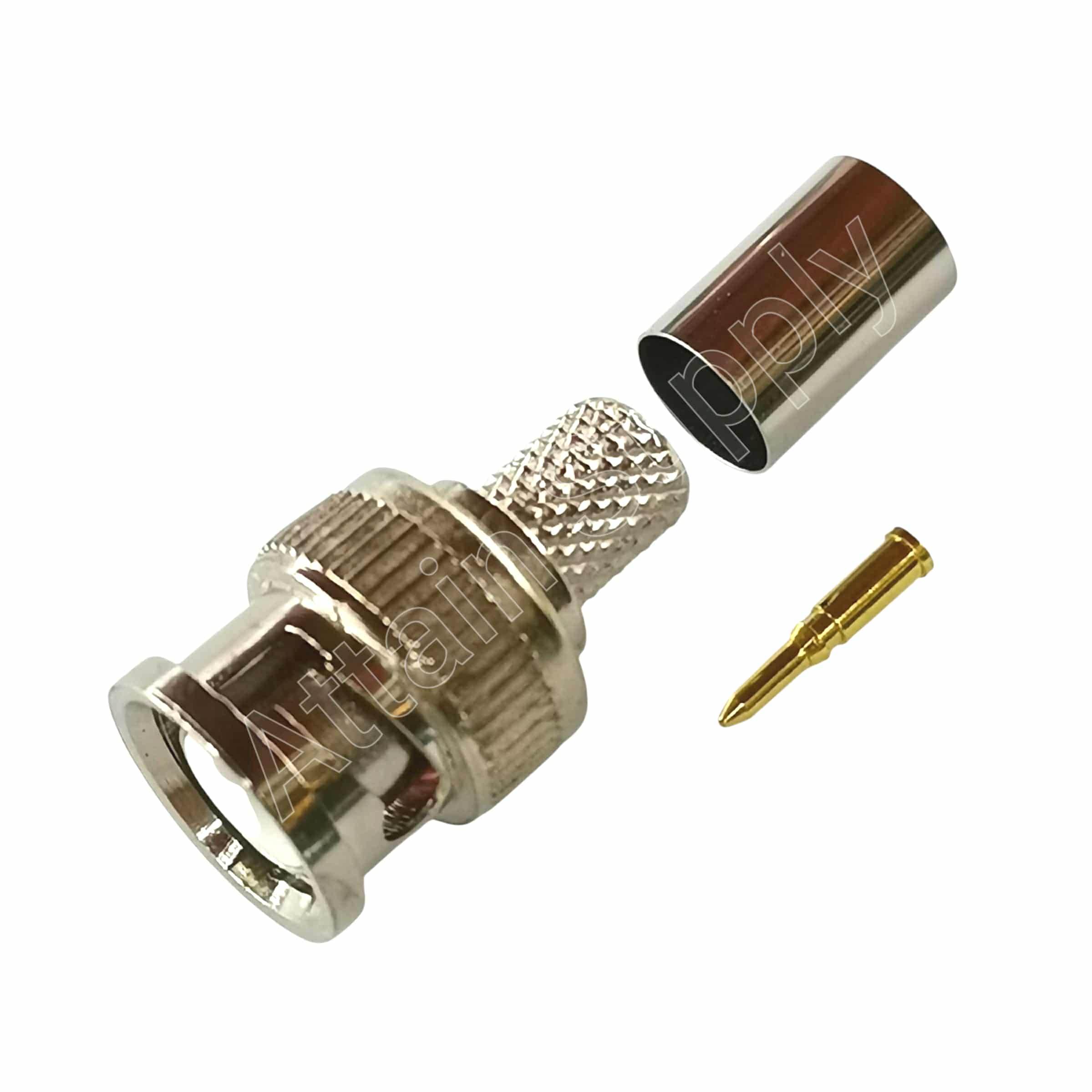 P.BNC แบบบีบ/RG6