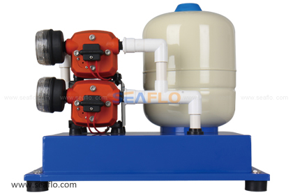 ชุดปั๊มน้ำบ้านอัตโนมัติ DC 12V รุ่น SEAFLO-40 ( Double )