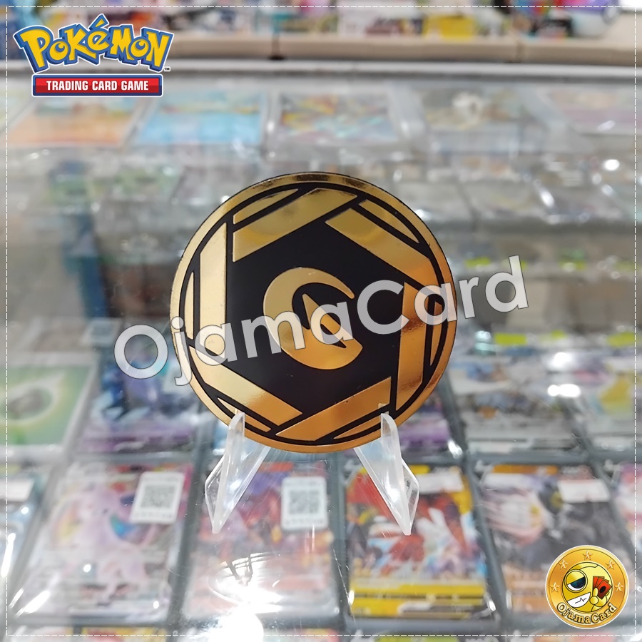 Pokémon TCG Official Coin | เหรียญโปเกม่อน (Large Size) — Dragon type (Gold) 99%「1 Coin」
