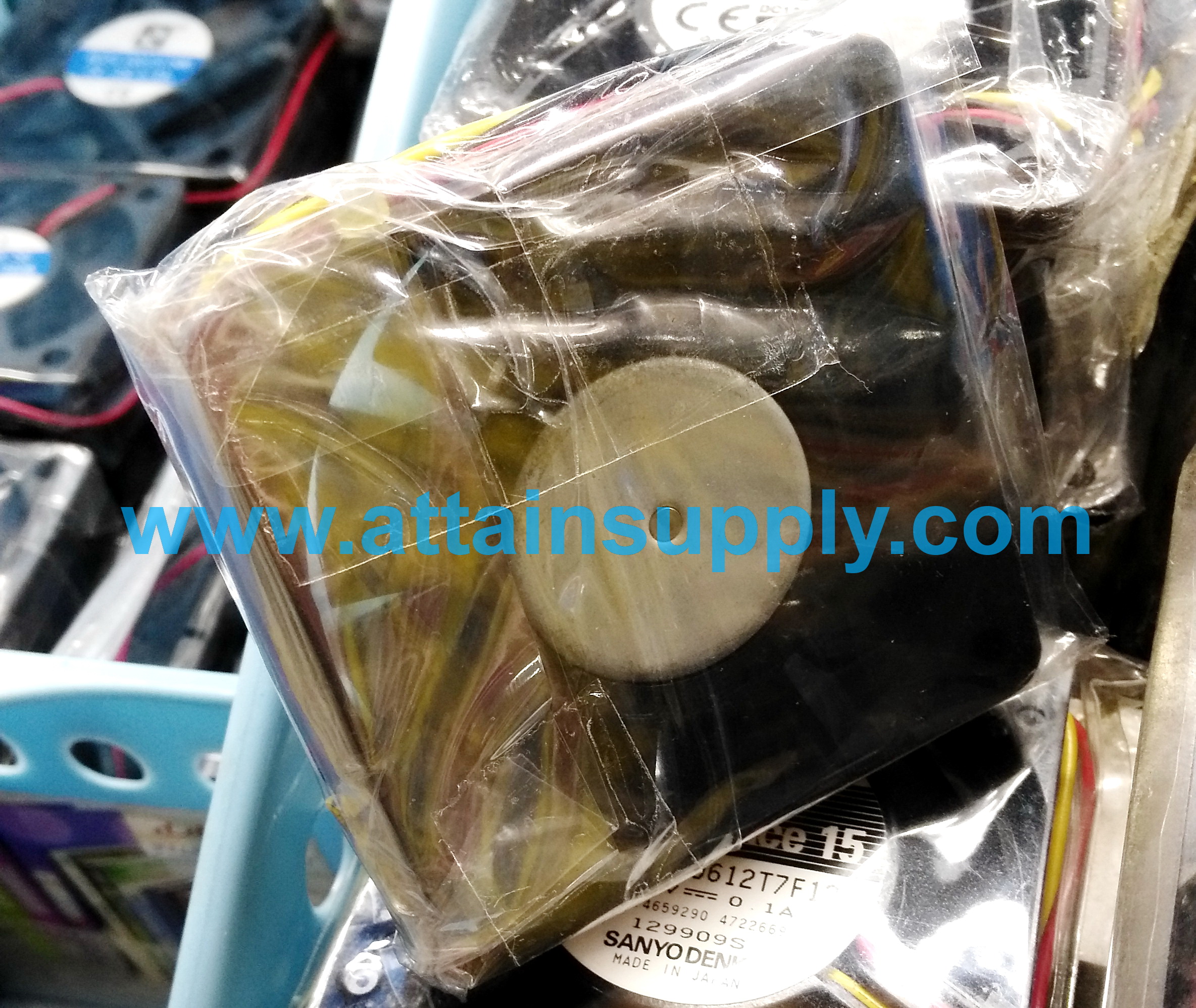 พัดลมDC12V-6x6x1.5CM./SANYODENKI