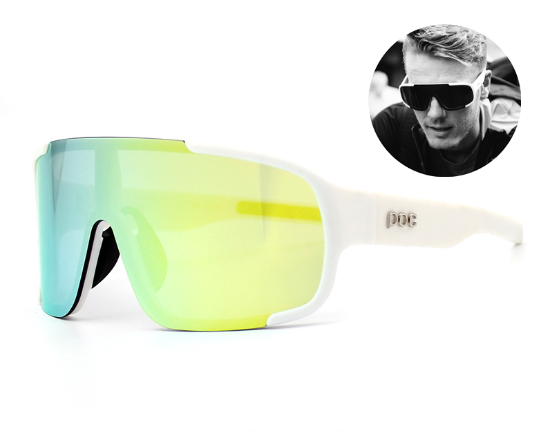 แว่นปั่นจักรยาน POC Aspire 143-0-125 <ขาว> เปลี่ยนเลนส์ได้ 3 สี