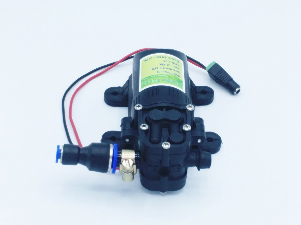 ปั๊มพ่นหมอก DC12V Green-01 4.8 บาร์ GREEN-01 SET 2