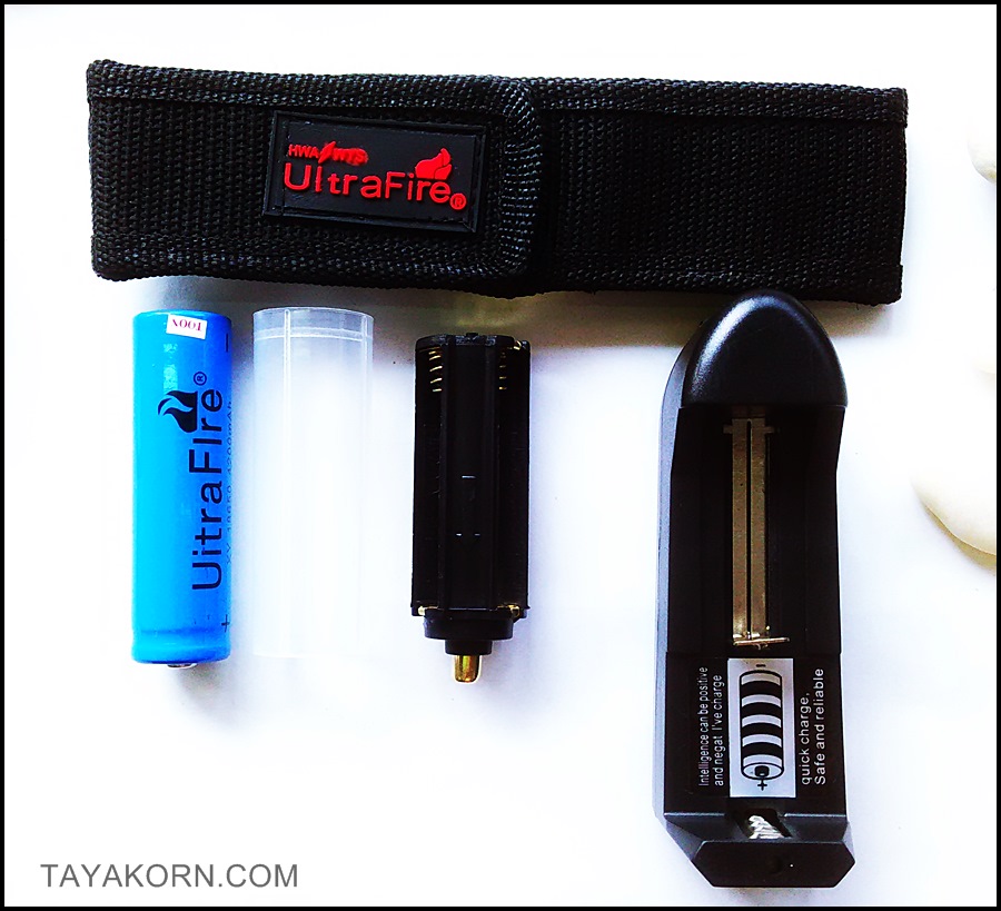 ไฟฉาย ซุปเปอร์ซูม ที6 Super Zoom T6 UltraFire 35,000W TKFL-UZT6