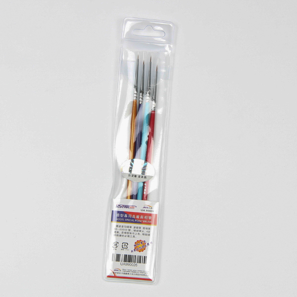 U-STAR Painting Brush Set 4 In 1 UA-90026
