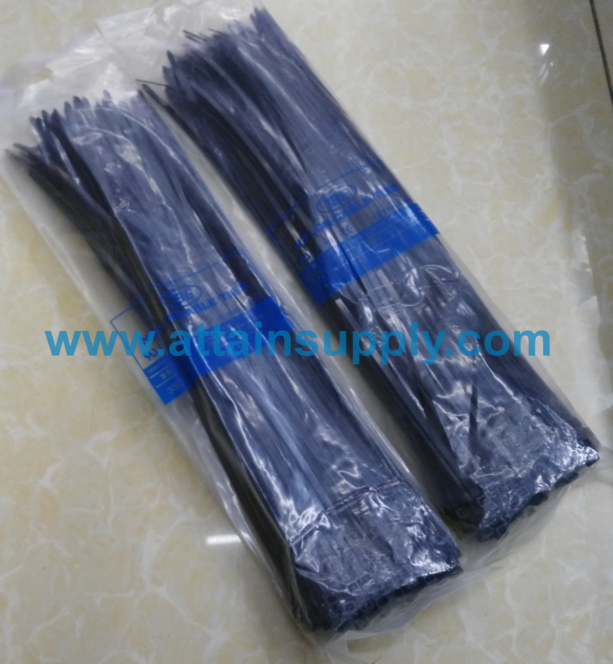 เคเบิ้ลไทร์ 15นิ้ว/สีดำ