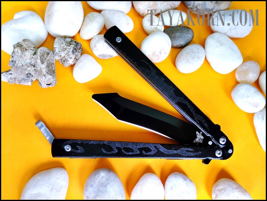 มีดซ้อมควงเดอะสกอร์เปี้ยนคิง THE SCORPION KING BALISONG TRAINER KNIFE TKBS-SK8TR