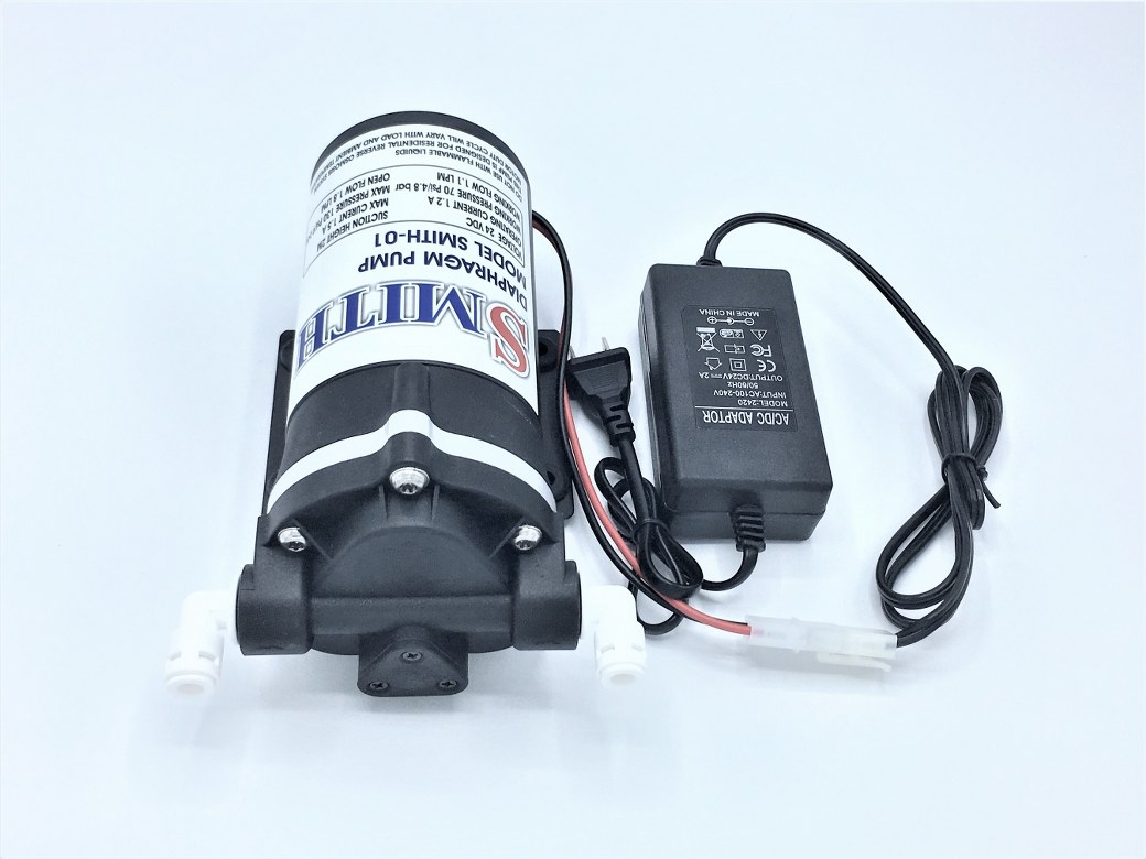 เครื่องพ่นหมอก SMITH รุ่น SMITH-01 แรงดัน 9 บาร์ + Adapter 24V 2A + ข้อต่อปั๊ม