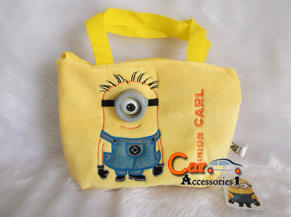 กระเป๋าถือมินเนี่ยน Minion Carl ลิขสิทธิ์แท้ New arrival!