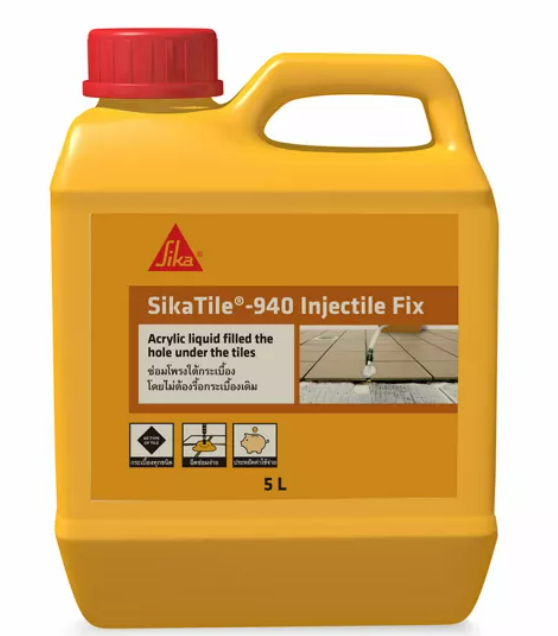 SikaTile®-940 Injectile Fix น้ำยาซ่อมโพรงใต้กระเบื้อง SIKA