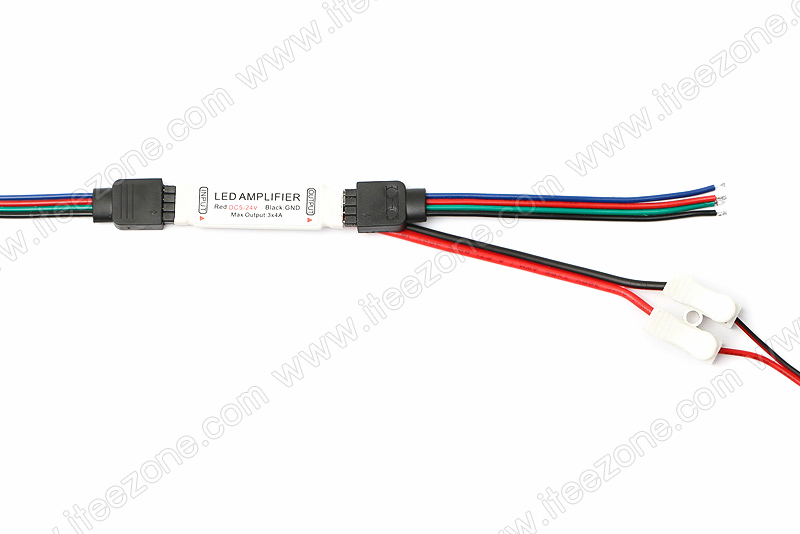 RGB Amplifier ขยายสัญญาณ หัว DC ตัวเมีย