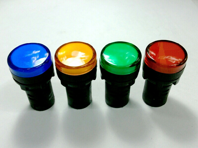หลอดหน้าปัด-หัวตัด22MM./12V