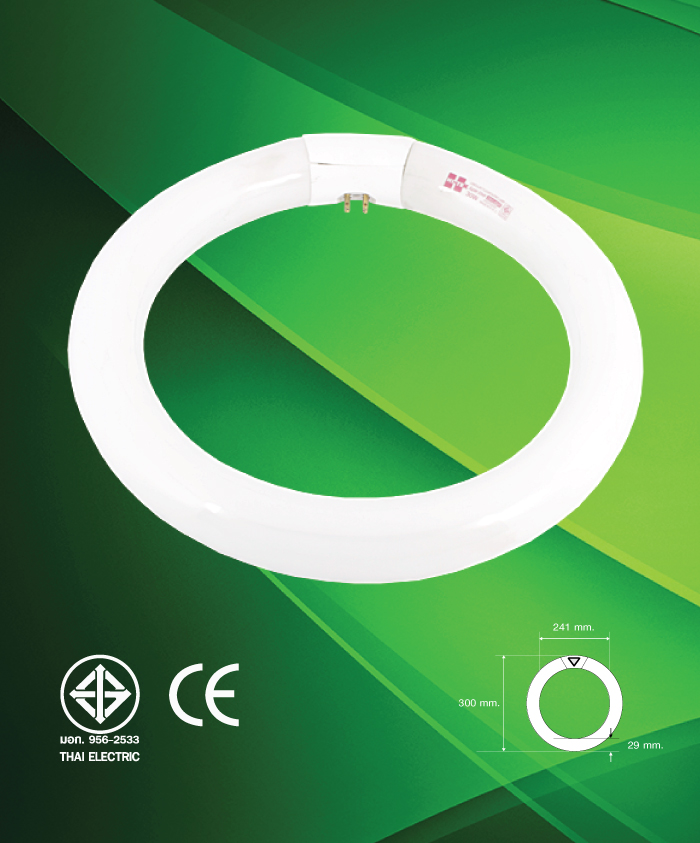 Hi Tex หลอดฟลูออเรสเซนต์ ชนิดกลม ขั้ว G10q