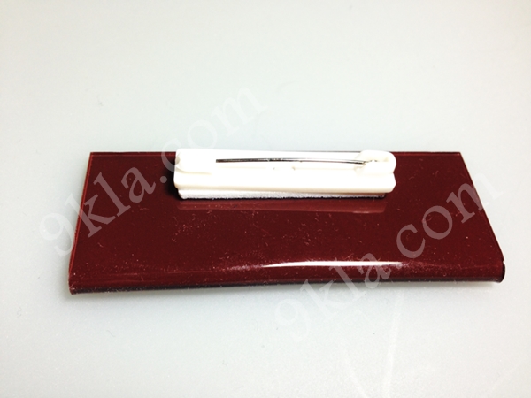 ป้ายชื่อติดหน้าอกพนักงาน อะครีลิค 300 ชิ้น ตามสั่ง 100 ชิ้น