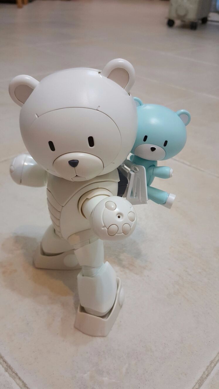 1/144 HGBF Beargguy Family Mirai Kamiki's Mobile Suit Assembled model action figure plastic model kits toys