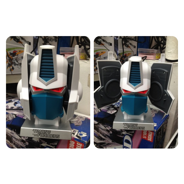 Optimus Prime Computer Speaker/ ลำโพงอเนกประสงค์ (สีขาว)