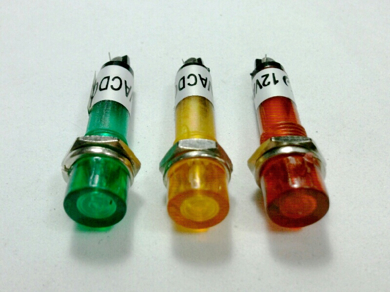 หลอดหน้าปัด-หัวตัดXD7-1/12V