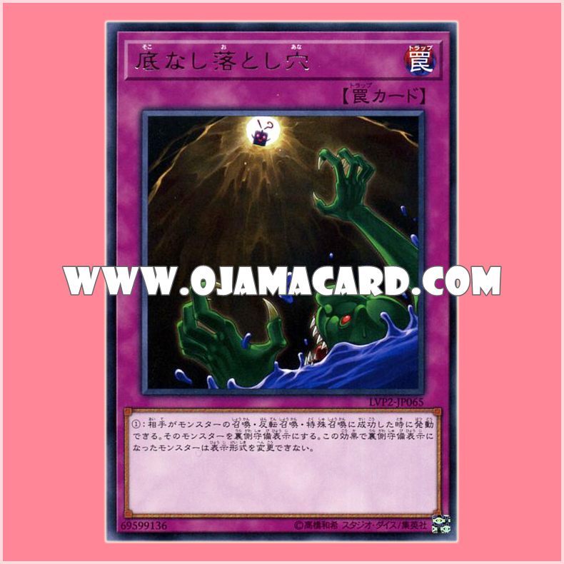 LVP2-JP065 : Floodgate Trap Hole / Bottomless Pitfall (Common)