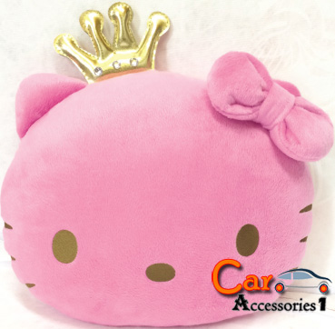 หุ้มหัวเบาะคิตตี้ Princess (ราคาต่อคู่) ลิขสิทธิ์แท้คอลเล็คชั่นล่าสุด