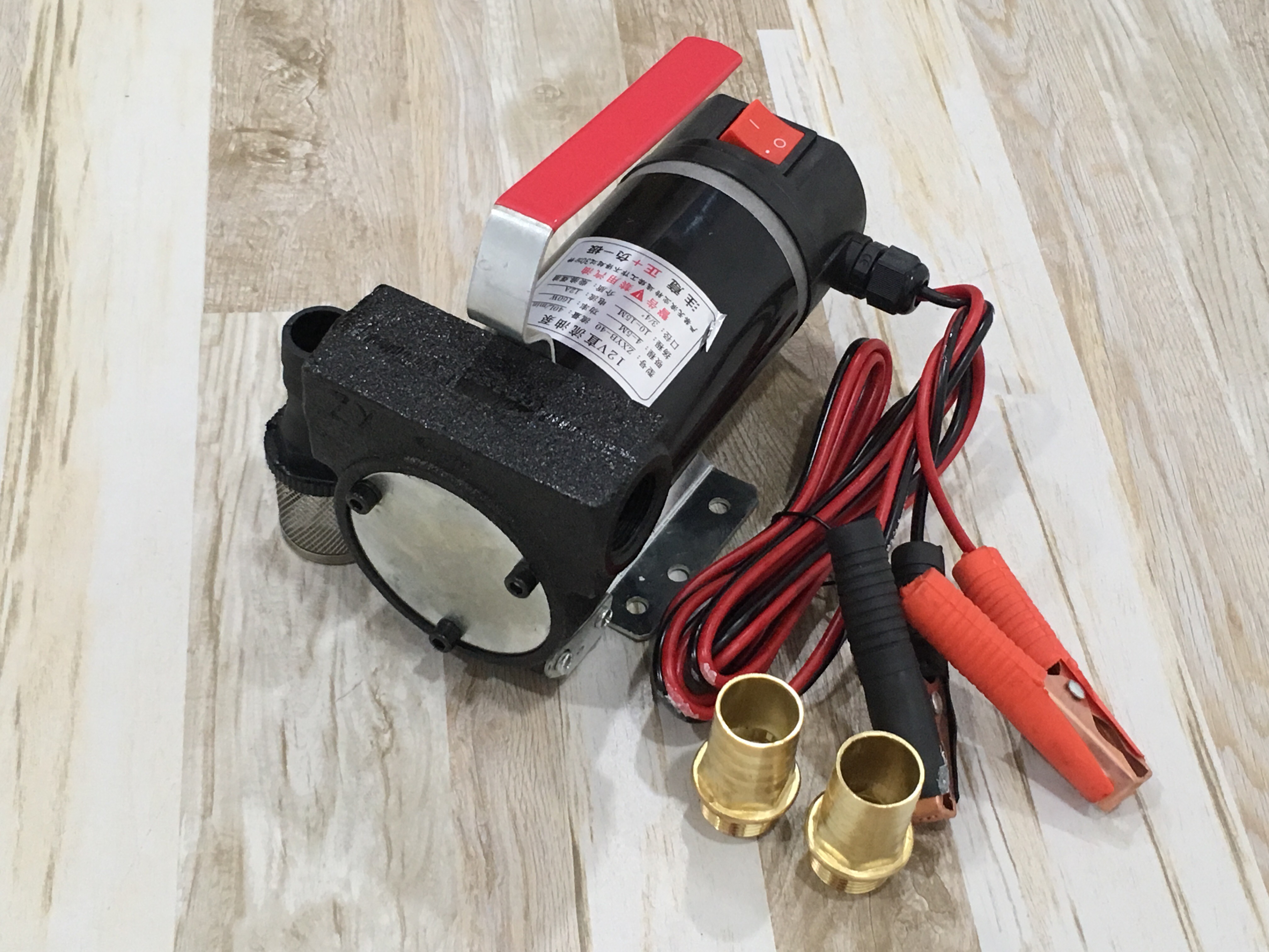 ปั๊มดูดน้ำมันแบตเตอรี่ DC12 โวลต์ 160W รุ่น ZXYB-40