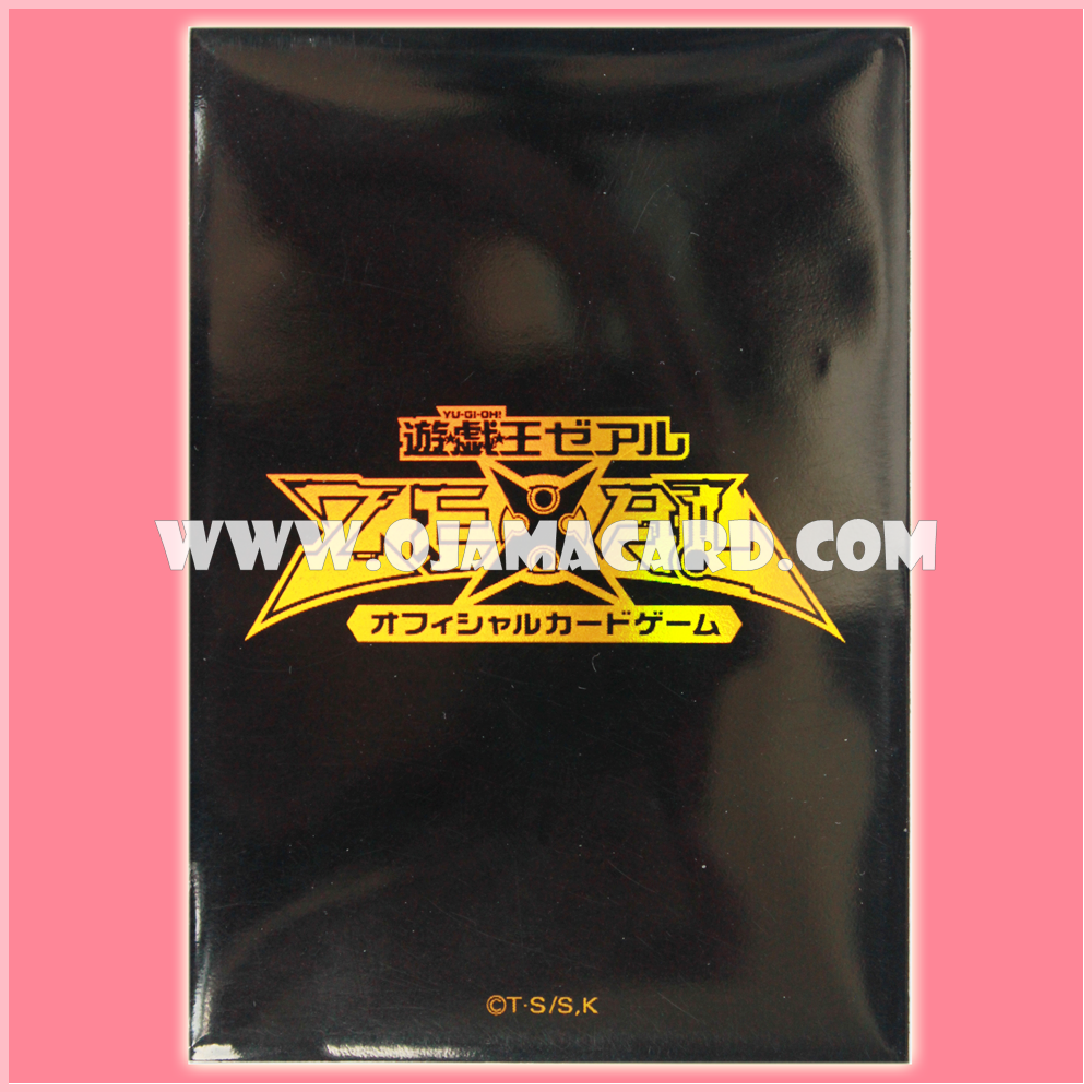 Yu-Gi-Oh! ZEXAL OCG Duelist Card Protector / Sleeve - Holographic Black 36ct. 90%