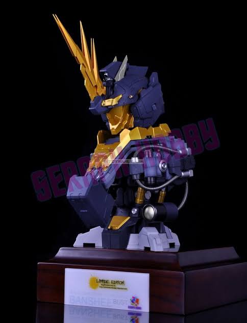 1/35 Display Head RX-O Unicorn Gundam Banshee Bust