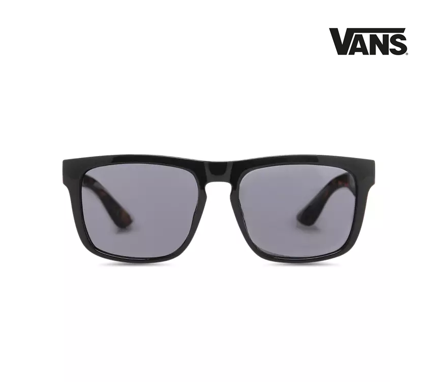 แว่นกันแดด VANS Squared Off Black Cheetah Tortoise Sunglasses