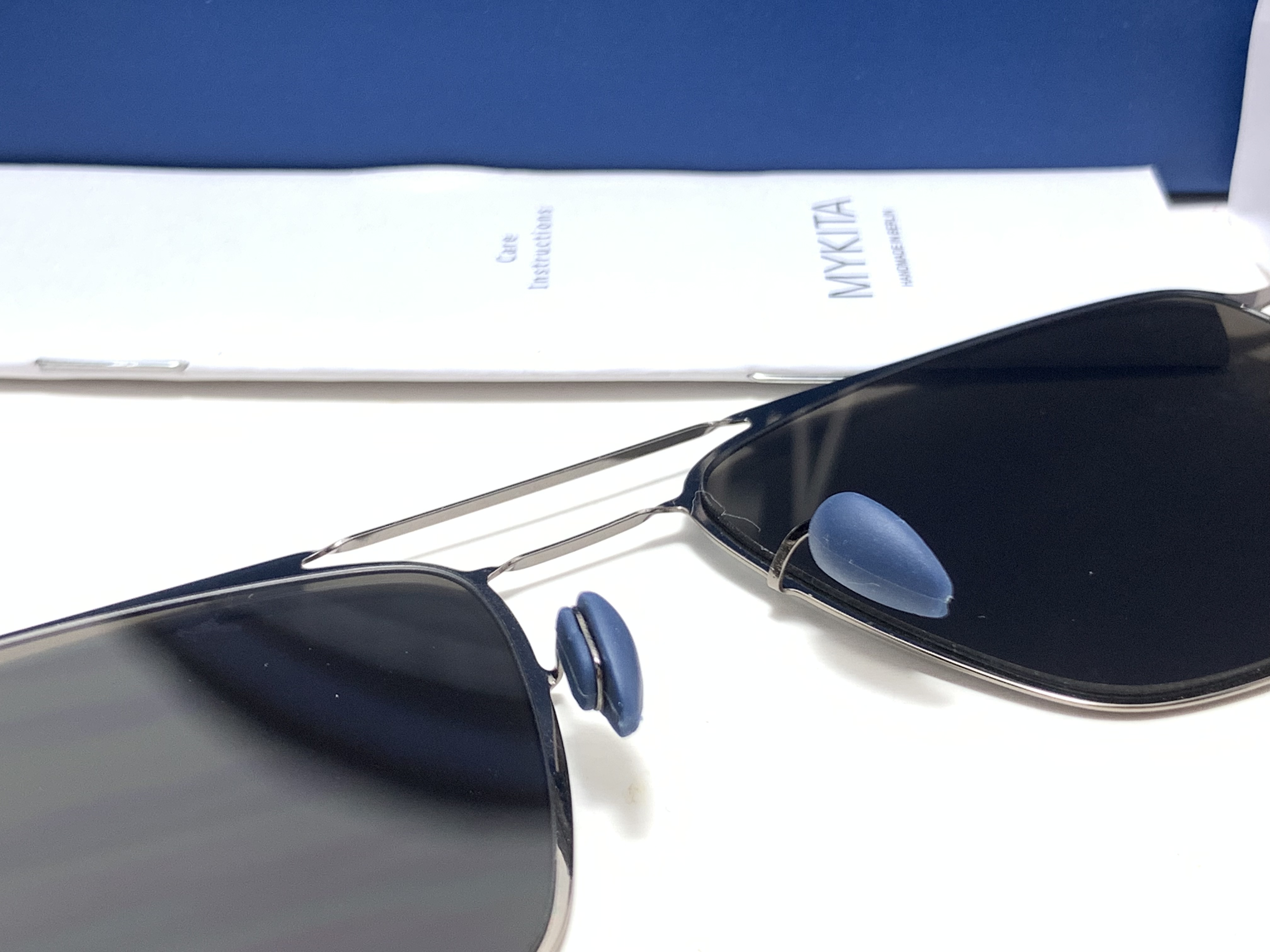แว่นกันแดด MYKITA FLAX COL.004 55-19 140 <ปรอทฟ้า>